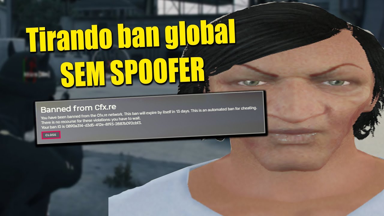 COMO REMOVER BAN GLOBAL DO FIVEM SEM SPOOFER