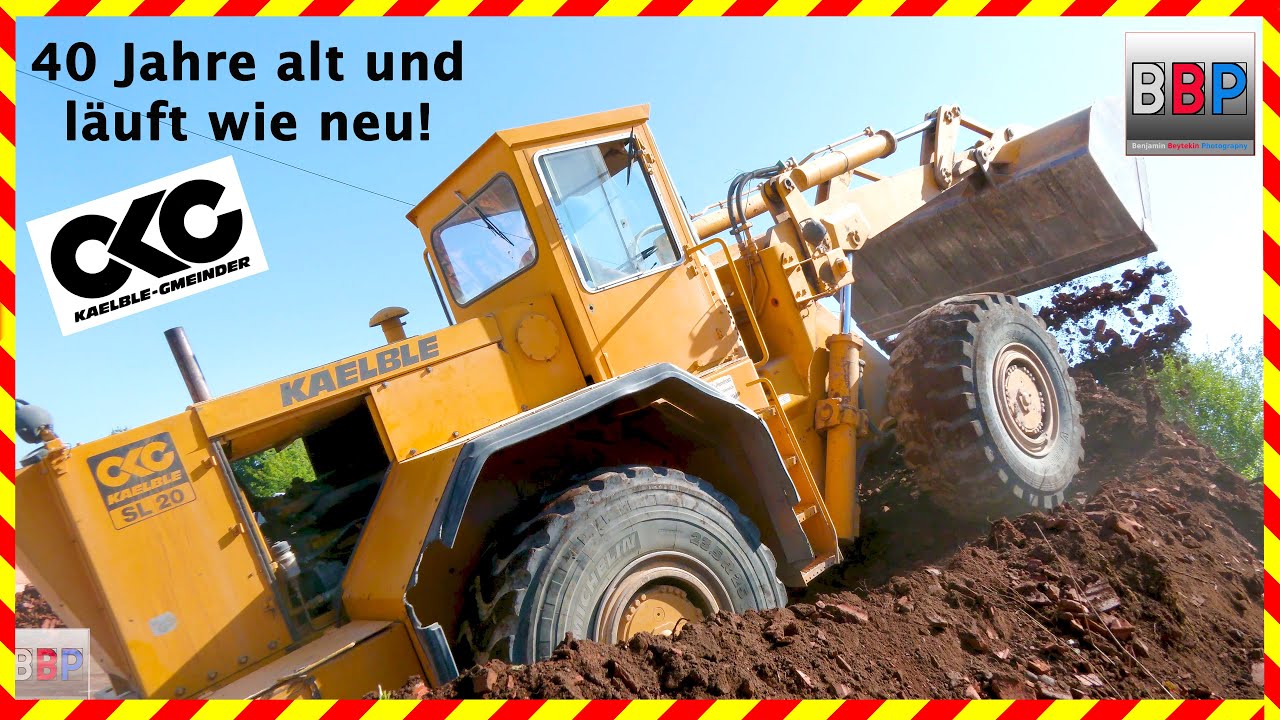 🔝 KAELBLE SL 20 auf Abbruchbaustelle, Waiblingen, 2024. #kaelble #loader