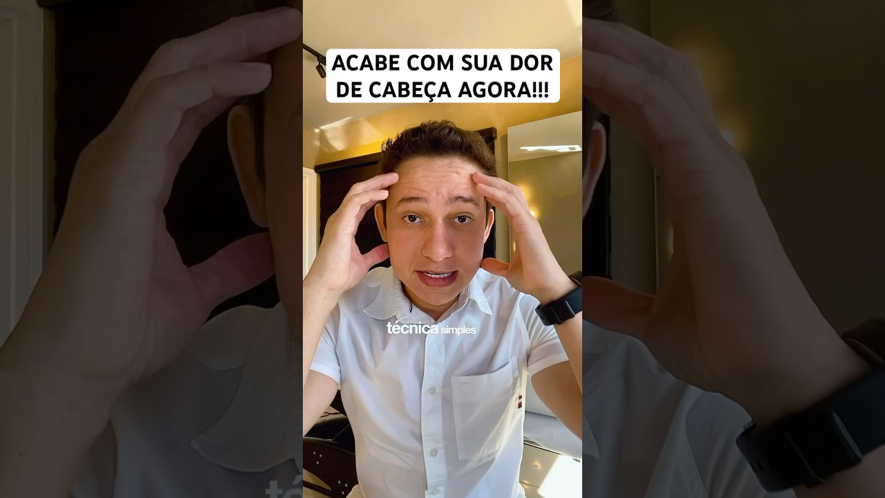Acabe com sua dor de cabe&ccedil;a agora #dordecabeca