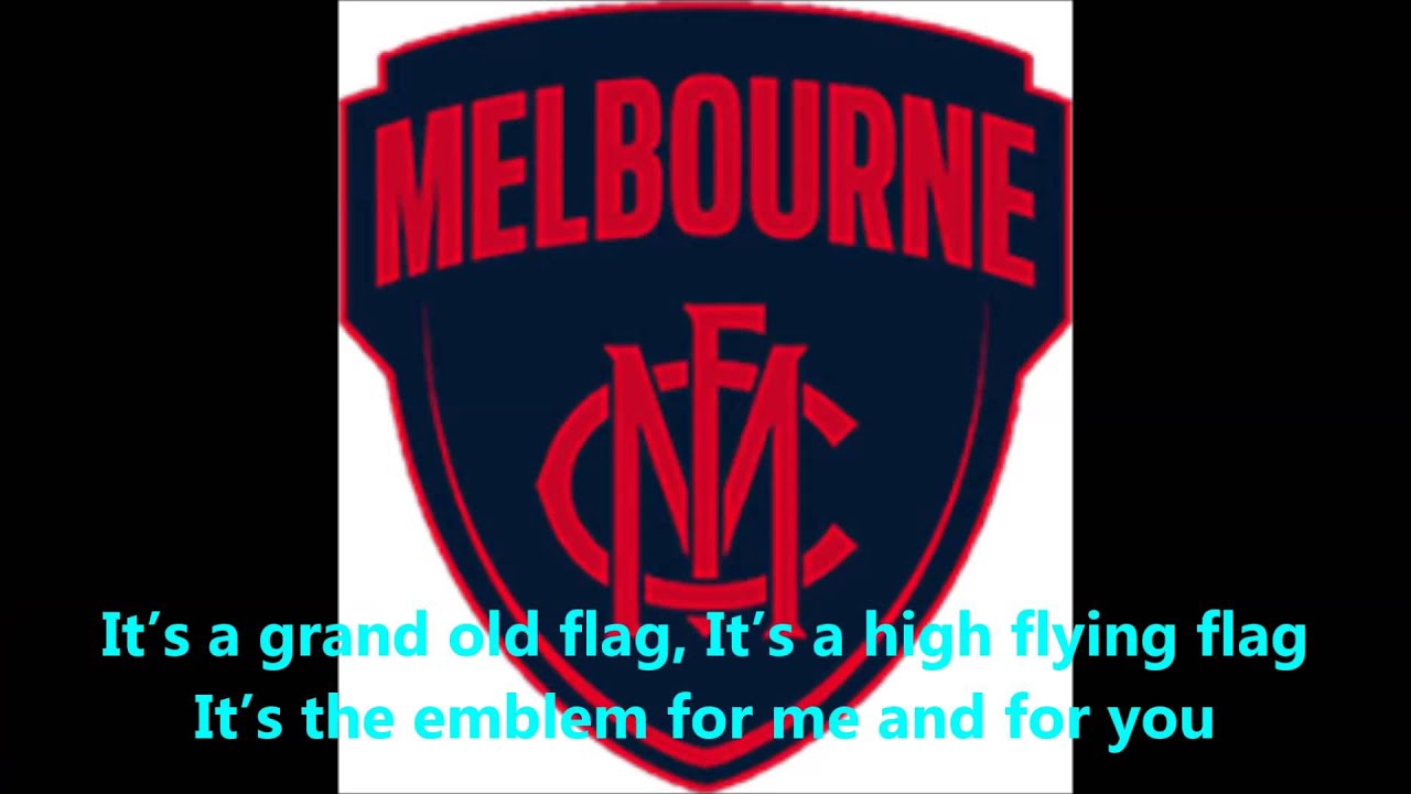 Melbourne Demons theme song (Lyrics) AFL Sing-A-Long