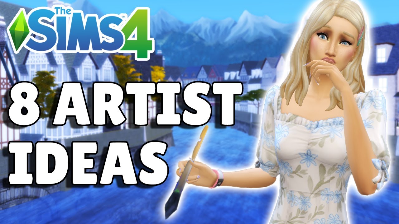 8 типов художников, за которых можно играть в The Sims 4