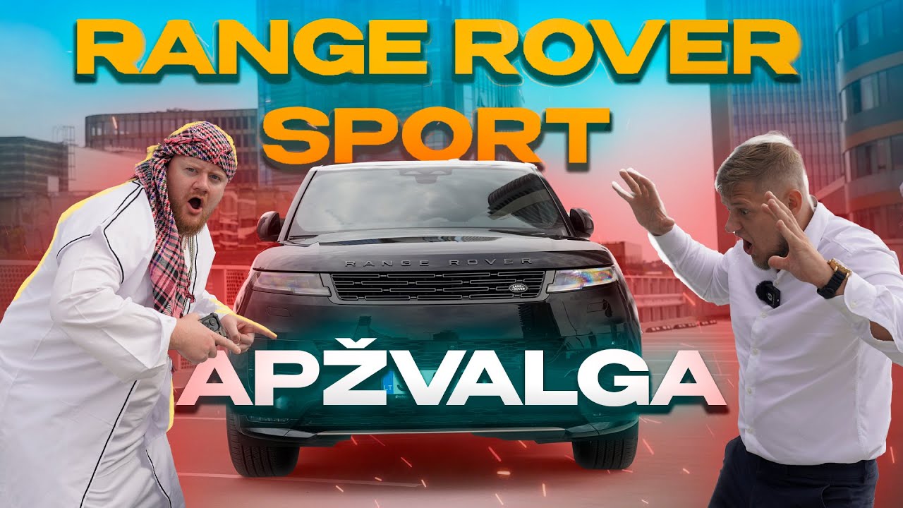 &Scaron;eichas Vilniuje su Range Rover Sport
