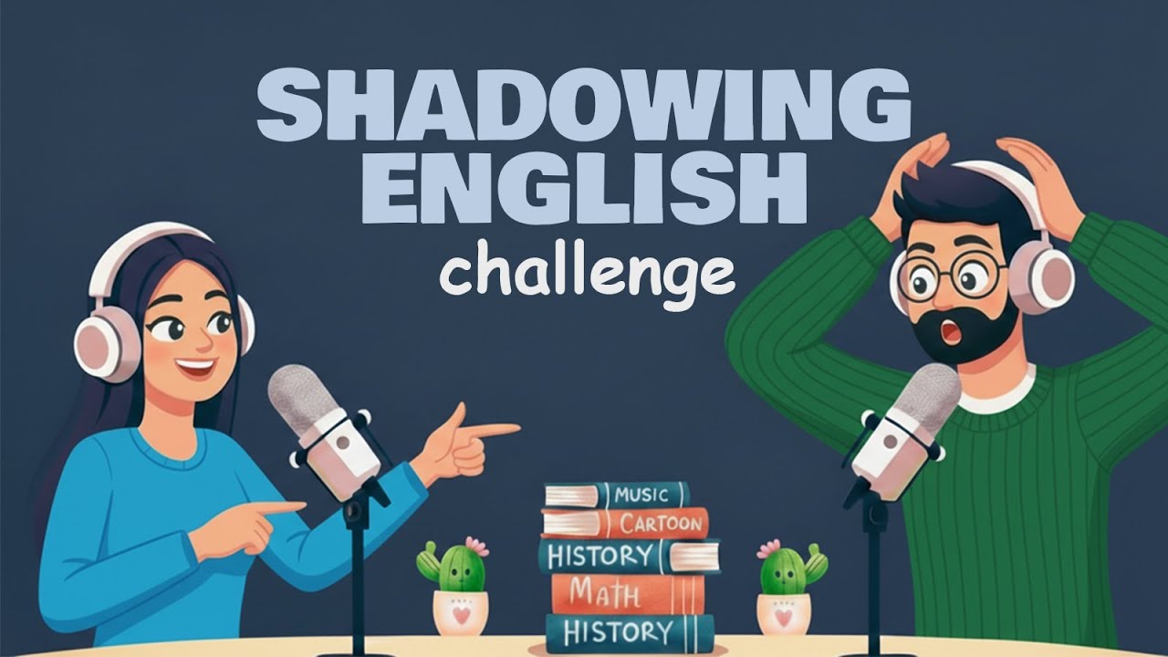 Shadowing English Speaking Practice | Easy Conversation in Daily Life | Learn English Fluently