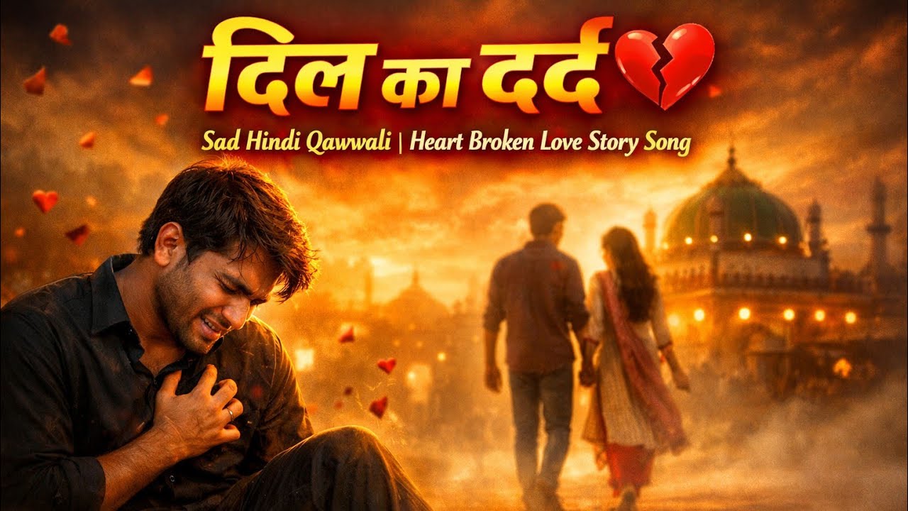 दिल का दर्द 💔 | Sad Hindi Qawwali | Heart Broken Love Story Song | Bewafai Song 2026