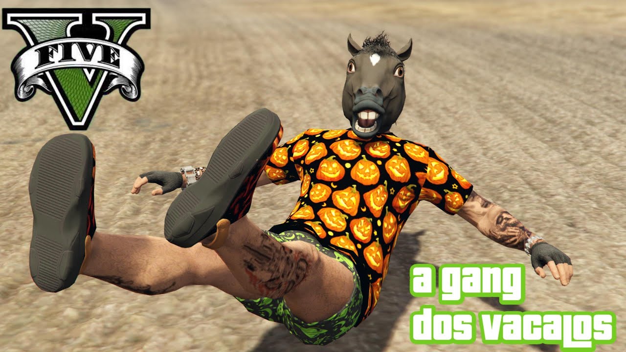 A GANGUE DOS VACALOS | GTA ONLINE PC #comedia