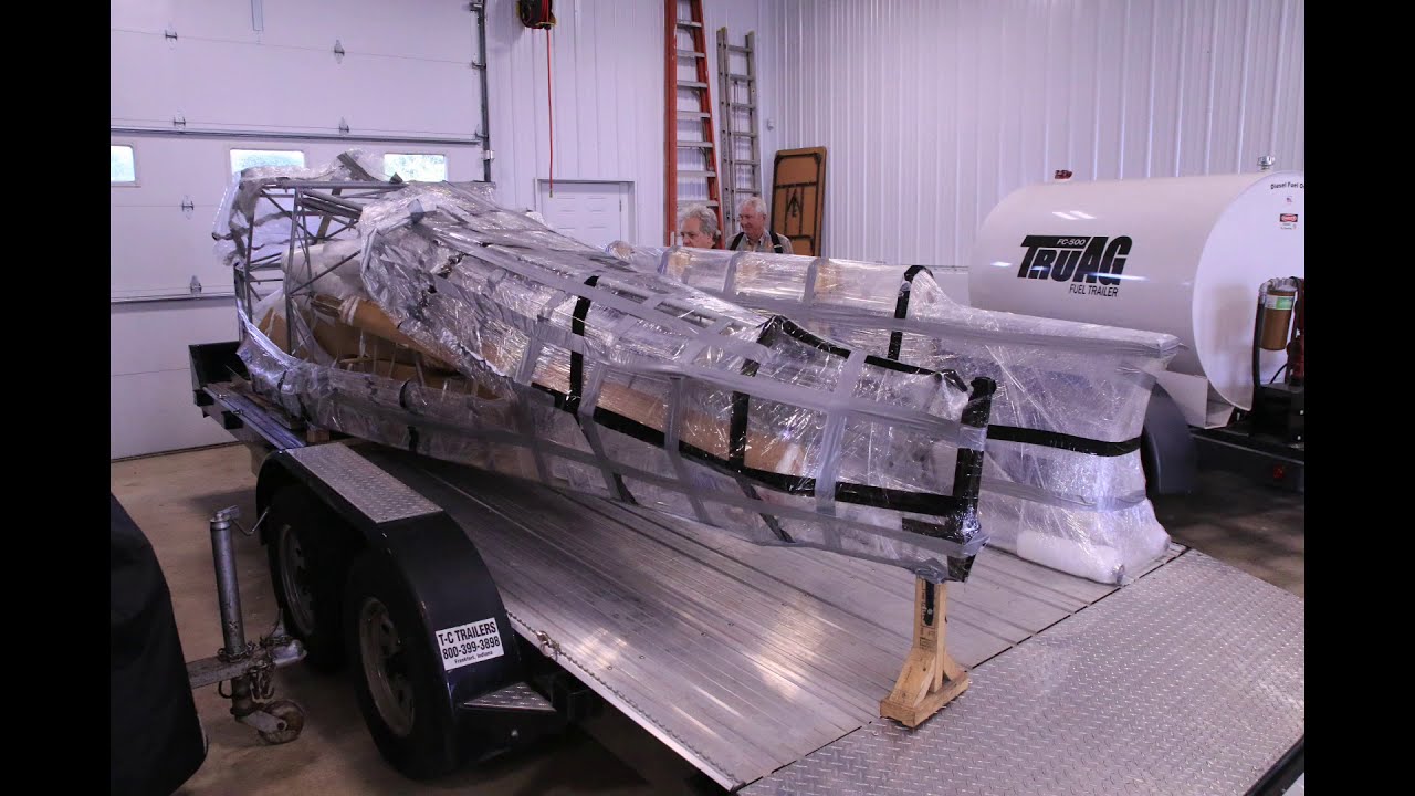 2020 Just Aircraft Highlander Build #1 Unload, Frame and Left Wing Pictures