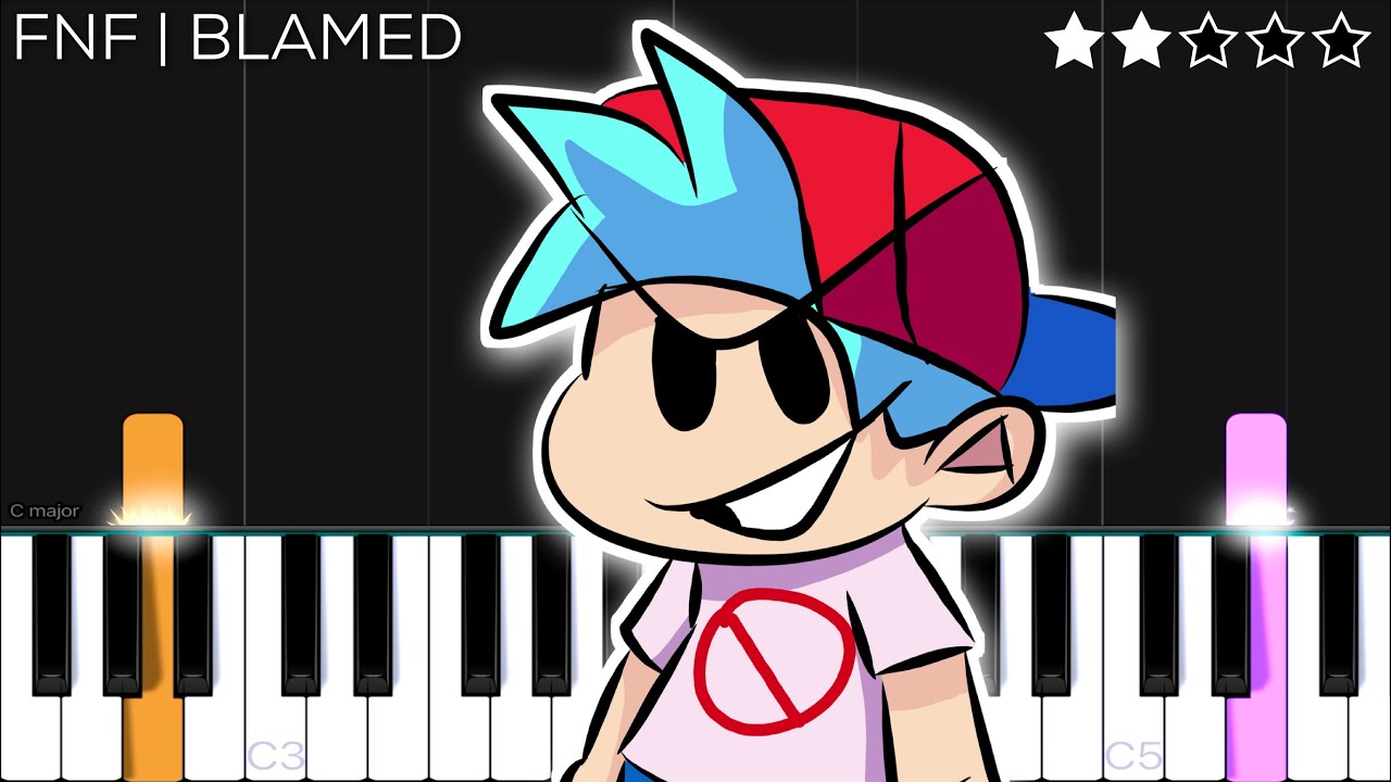 Blammed - Friday Night Funkin&rsquo; OST | Piano Tutorial
