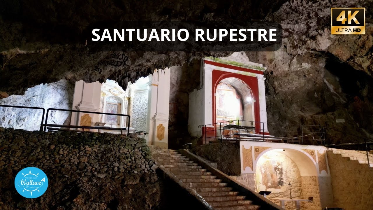 Il SANTUARIO RUPESTRE SANT'ANGELO di Balsorano, uno dei pi&ugrave; suggestivi d'ITALIA.