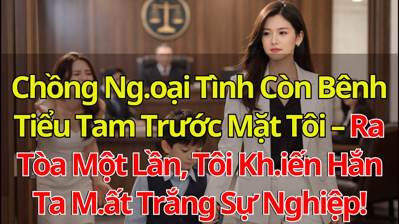 Chồng Ng.oại Tình Còn Bênh Tiểu Tam Trước Mặt Tôi – Ra Tòa Tôi Kh.iến Hắn Ta M.ất Trắng Sự Nghiệp