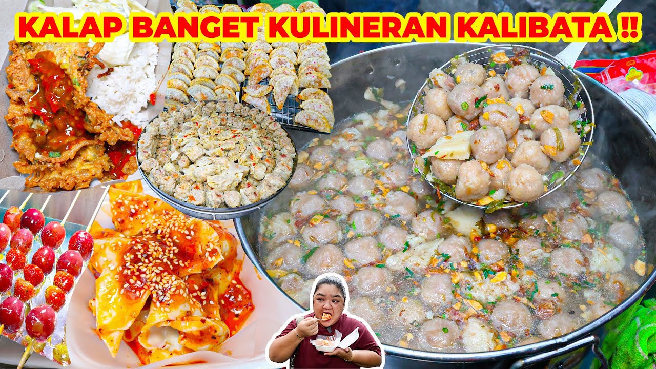 MURAH MERIAH!! PUAS BANGET JAJAN DI KULINERAN SAMPING APARTEMEN KALIBATA!!