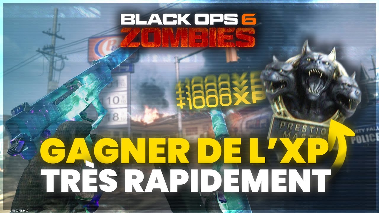 COMMENT XP TRÈS RAPIDEMENT en MODE ZOMBIES ?! (Call of Duty : Black Ops 6)