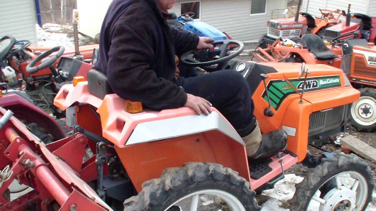 KUBOTA XB1D культиватор (HDV 0174)