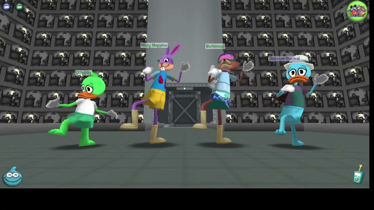 Multiple Cog buildings Toontown Rewritten online TTR mmorpg free online games to play and fishing