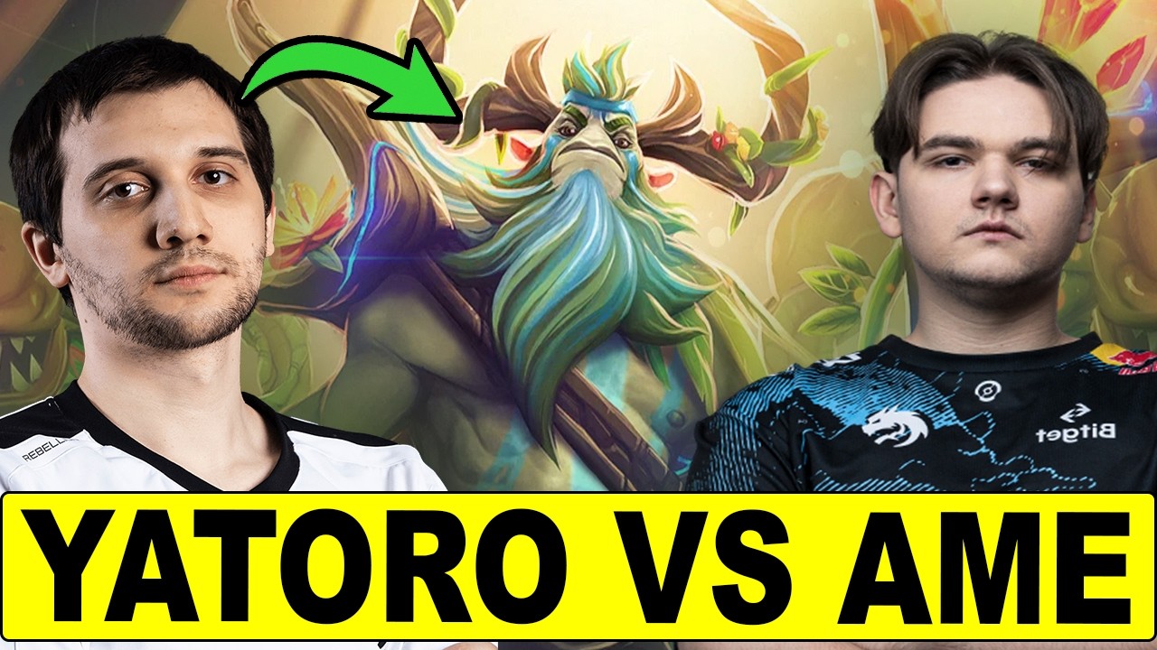 Arteezy & Yatoro Goes CRAZY with this RANKED GAME (vs. Ame, NTS)