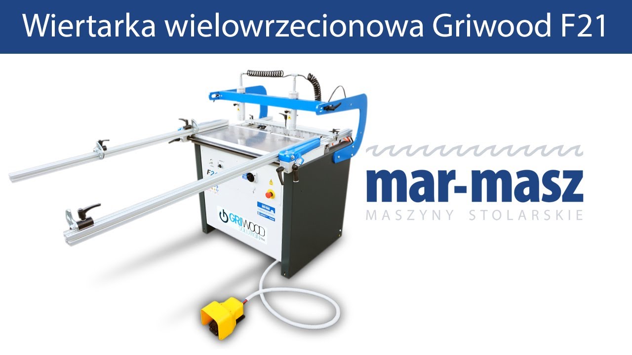 Wiertarka wielowrzecionowa Griwood F21 - Mar-Masz | Woodworking Machines