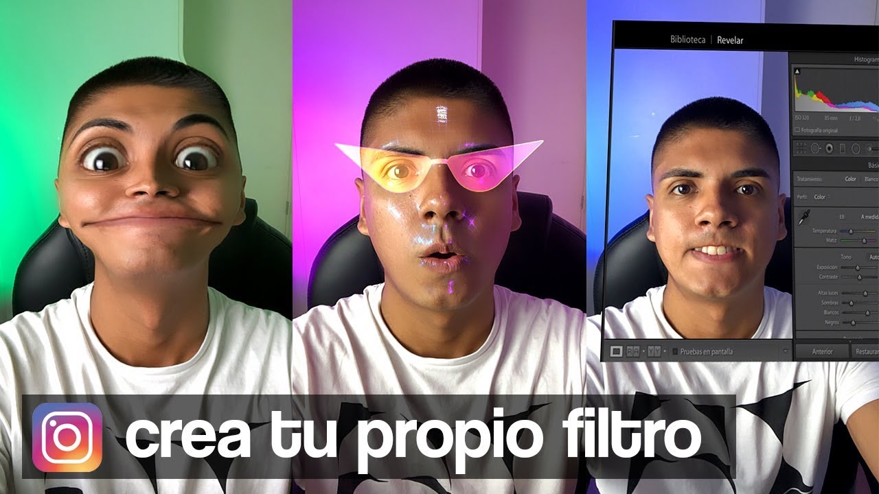 ¡Cómo CREAR y PUBLICAR tus propios FILTROS de INSTAGRAM! 📱