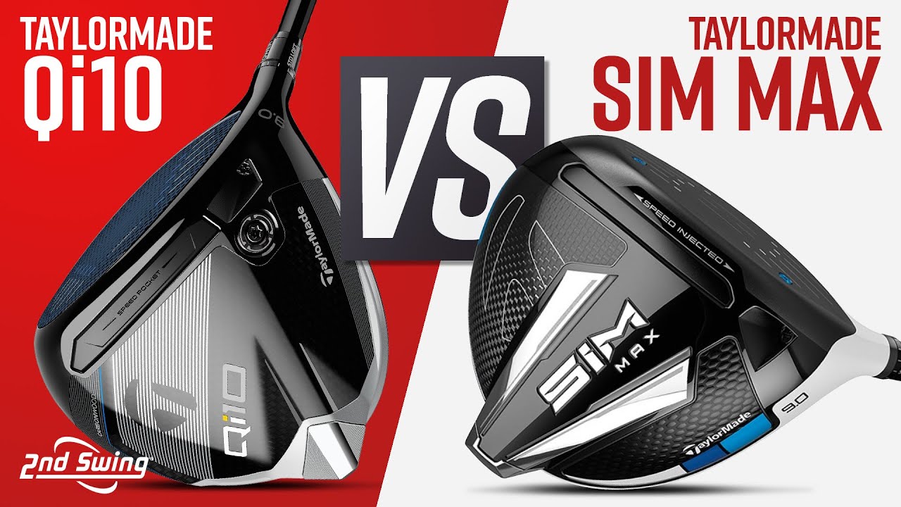 TAYLORMADE Qi10 против TAYLORMADE SIM MAX | Сравнение драйверов TaylorMade