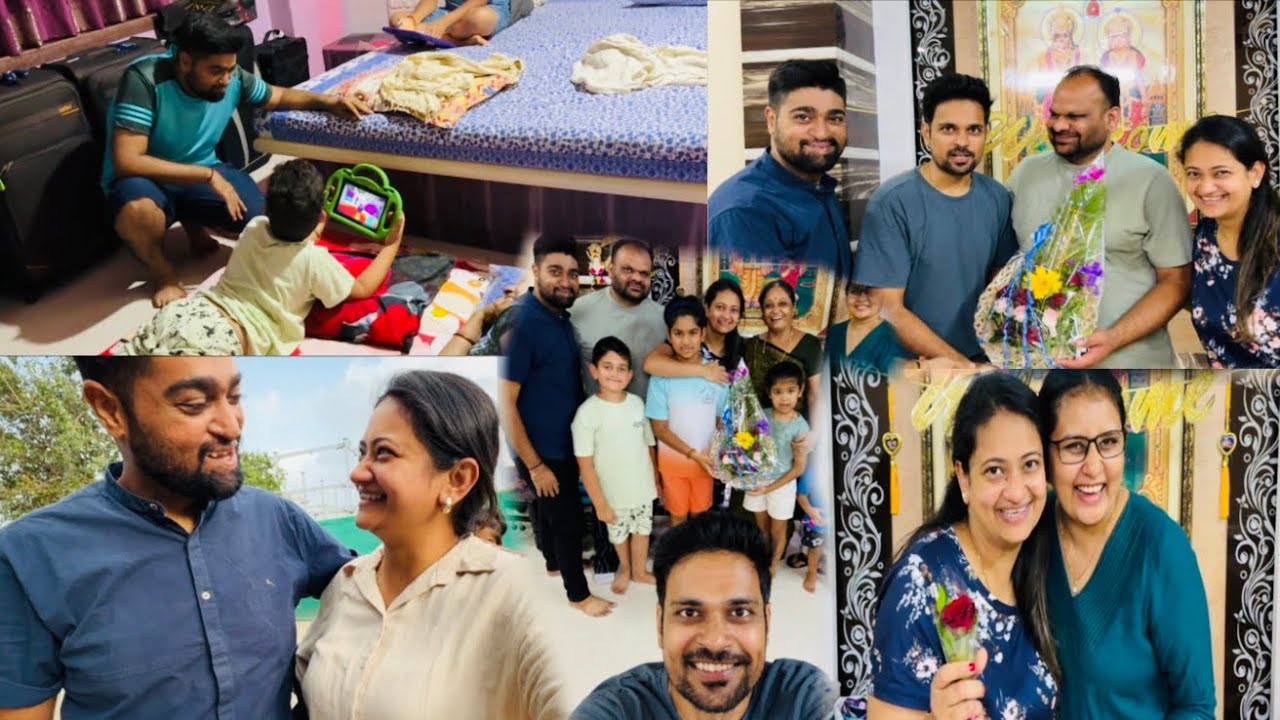 Ghar pe pohoch ne ki khushi alag hoti he aur mummy ko purane dine yaad aa gaye !