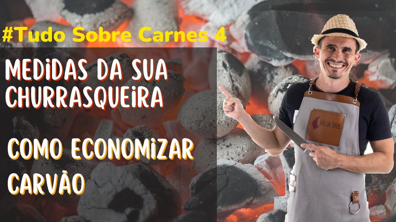 Como Economizar Carvão em sua Churrasqueira - Alterando algumas medidas da churrasqueira.