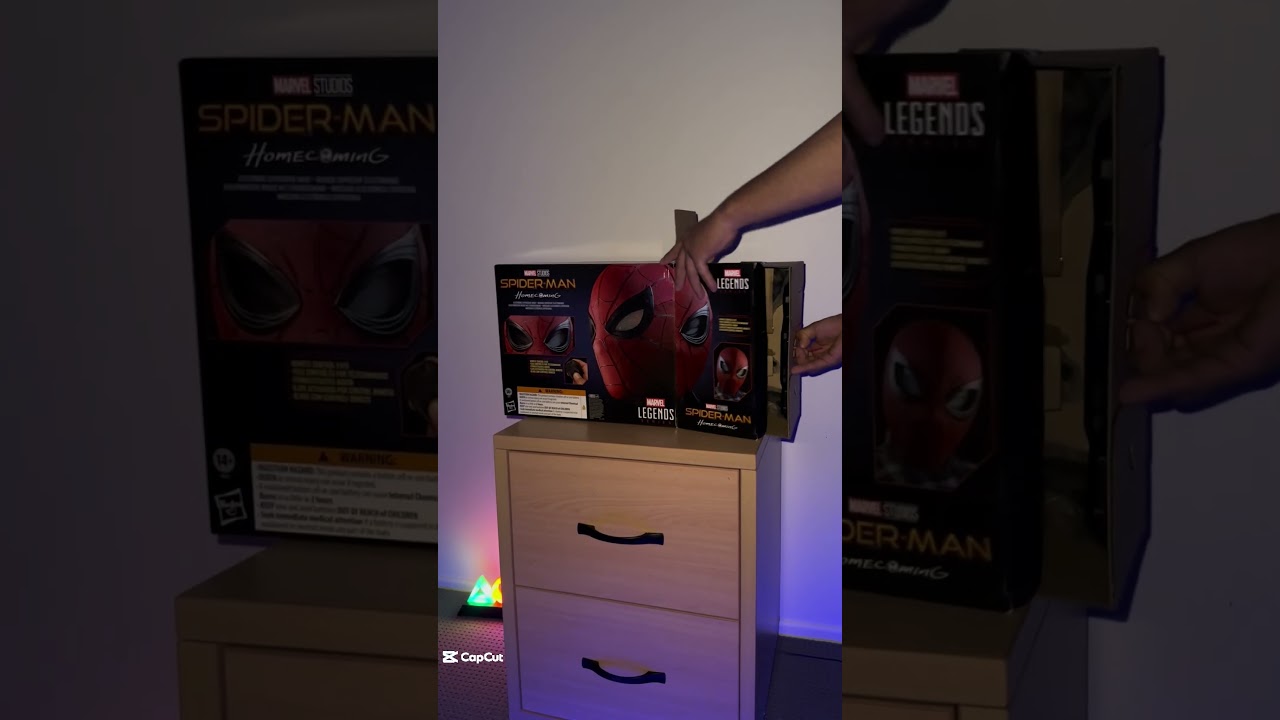 Spiderman Mask Unbox 📦😈 First Look