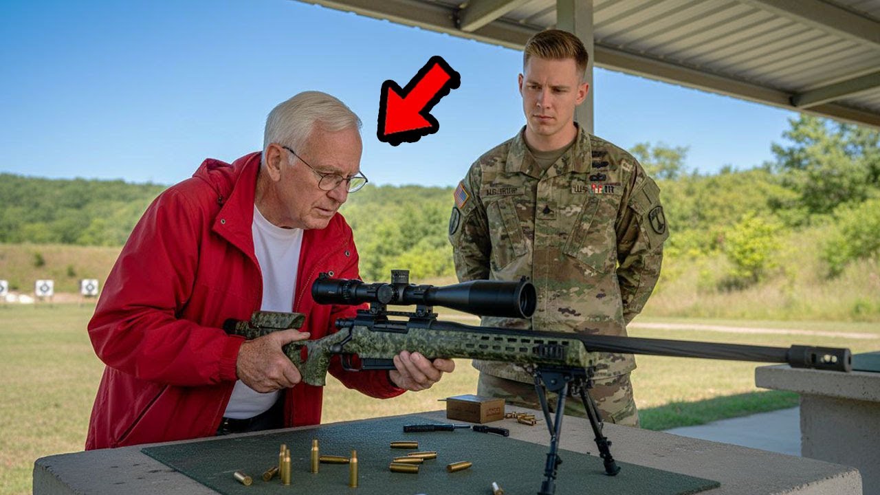 US-Marinechef sah alten Mann M40 putzen – erstarrte beim Unit Patch!