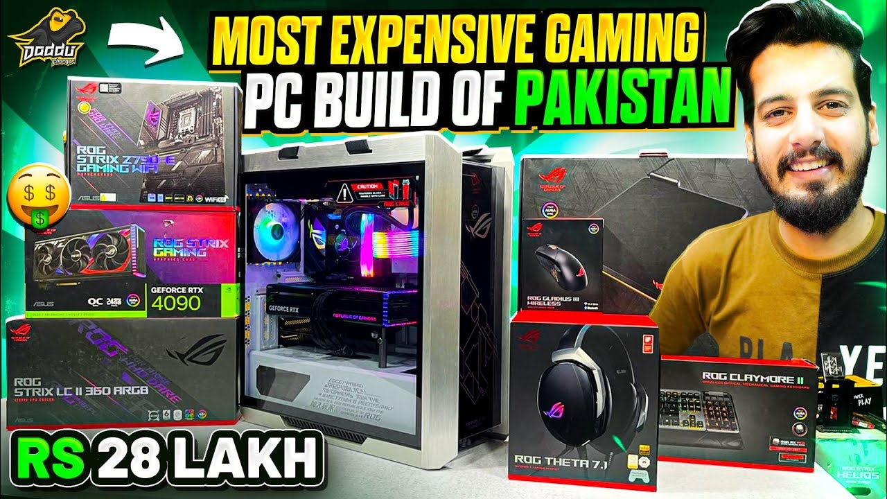 28 Lakh Rupees! Ultimate Gaming Pc in Pakistan | 10000$ Gaming Pc Build