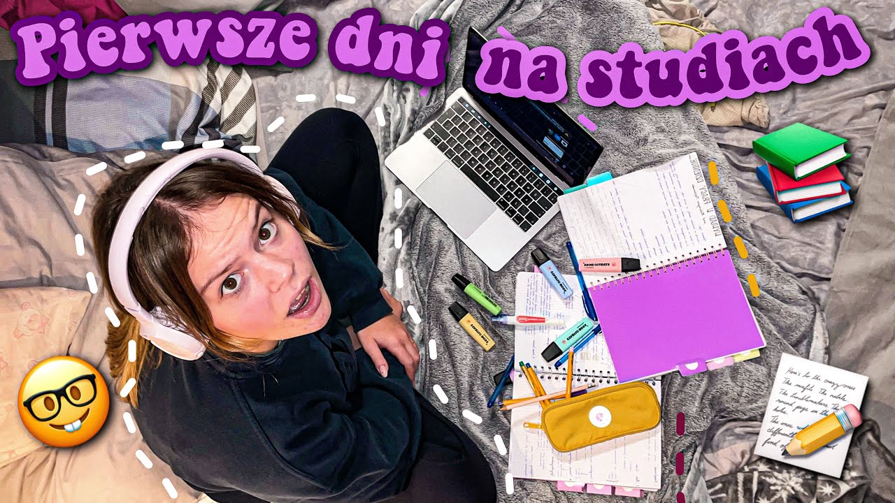 Pierwsze dni NA STUDIACH! 😱📚