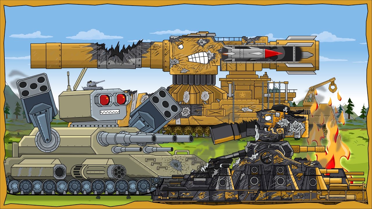 Uncompromising battle of tanks Robby VS Technomonster