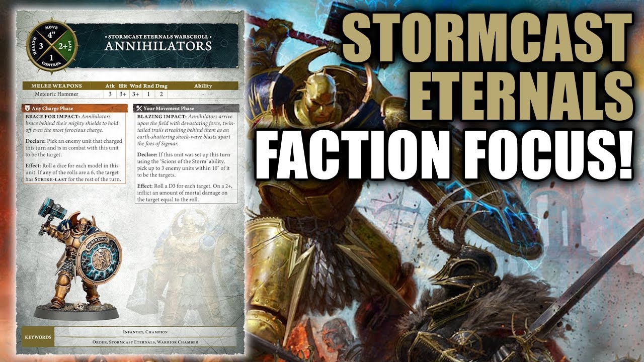 Тематический, весёлый и мощный?! Stormcast выглядит ОТЛИЧНО! │ Warhammer Age of Sigmar 4th Edition