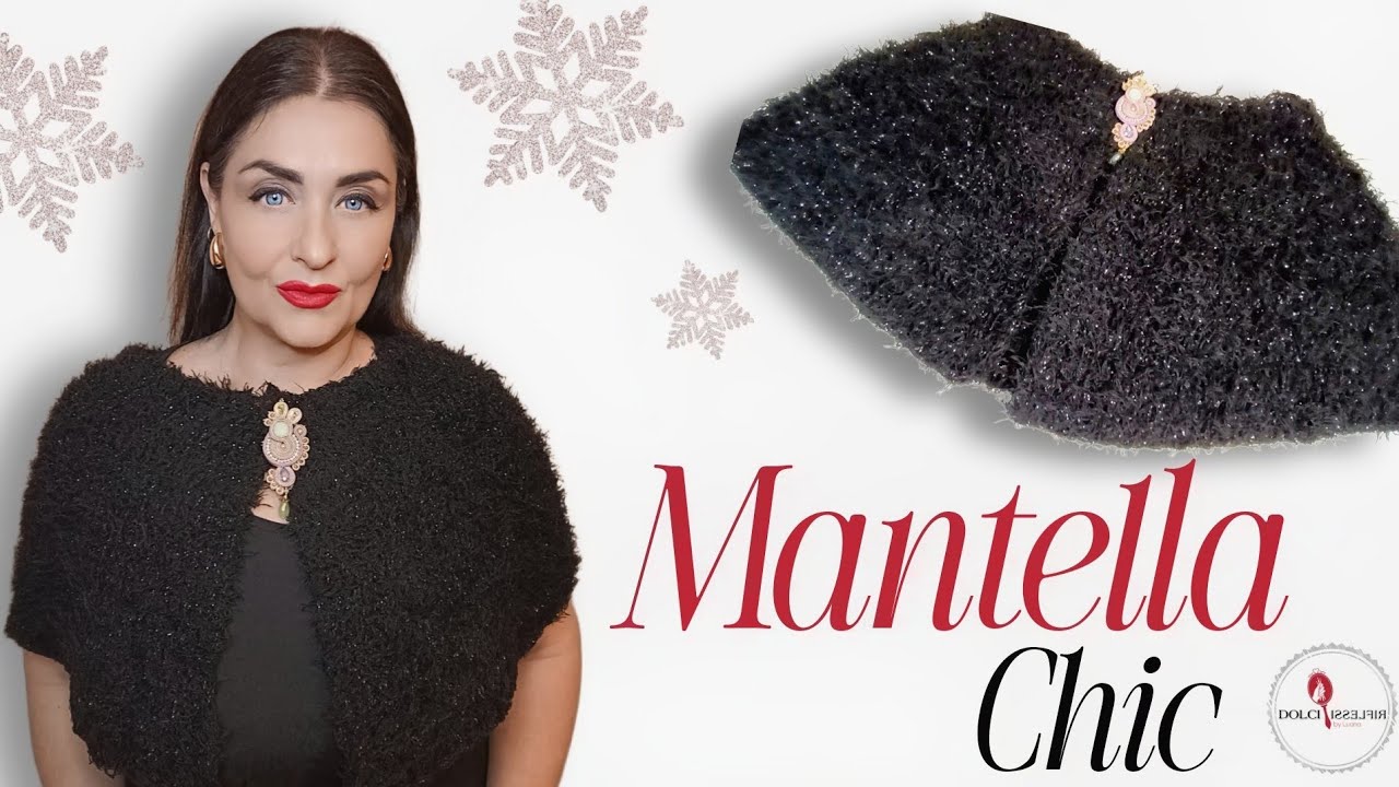 La Tua Mantella Chic all'Uncinetto: Facile, Veloce e Super Elegante!