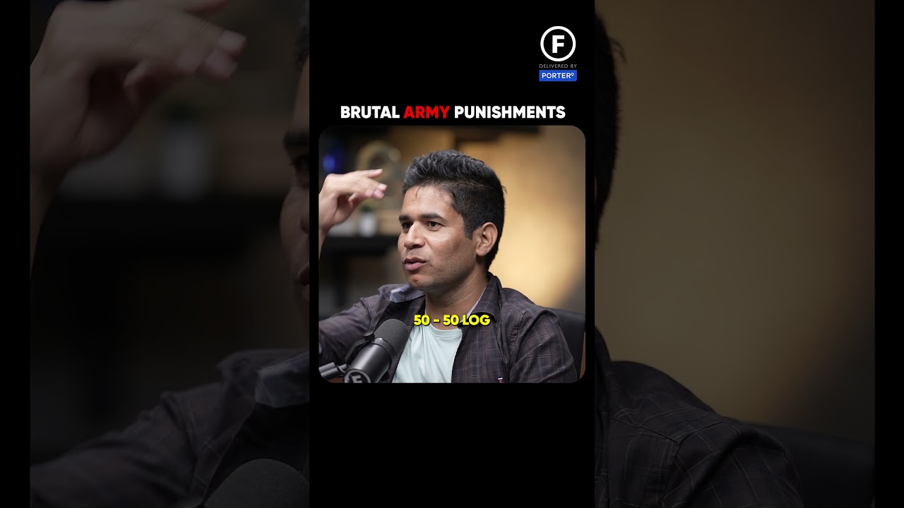 Most Brutal Army Punishment | Raj Sheoran - Raj Shamani #shorts
