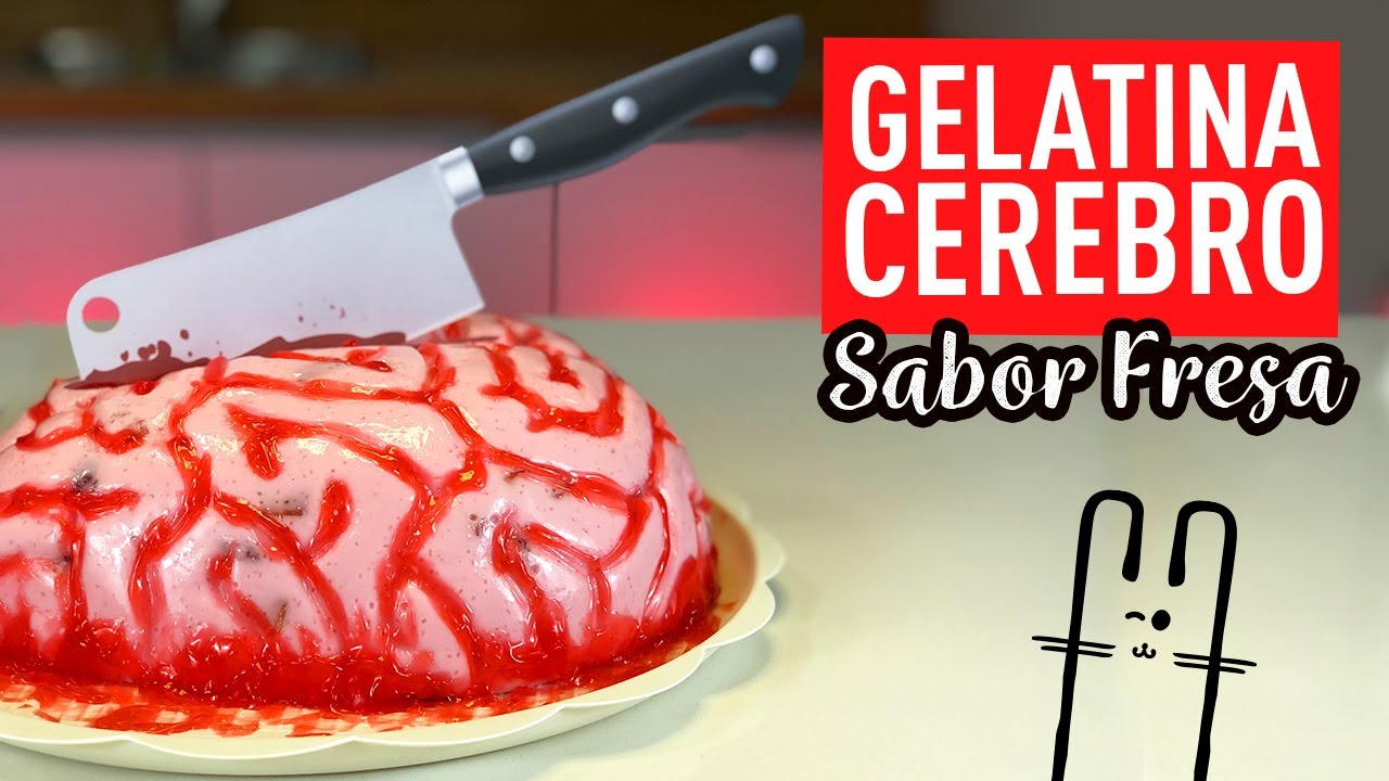 GELATINA PARA HALLOWEEN | POSTRES HALLOWEEN | Receta GELATINA DE FRESA | El Baúl de Jave
