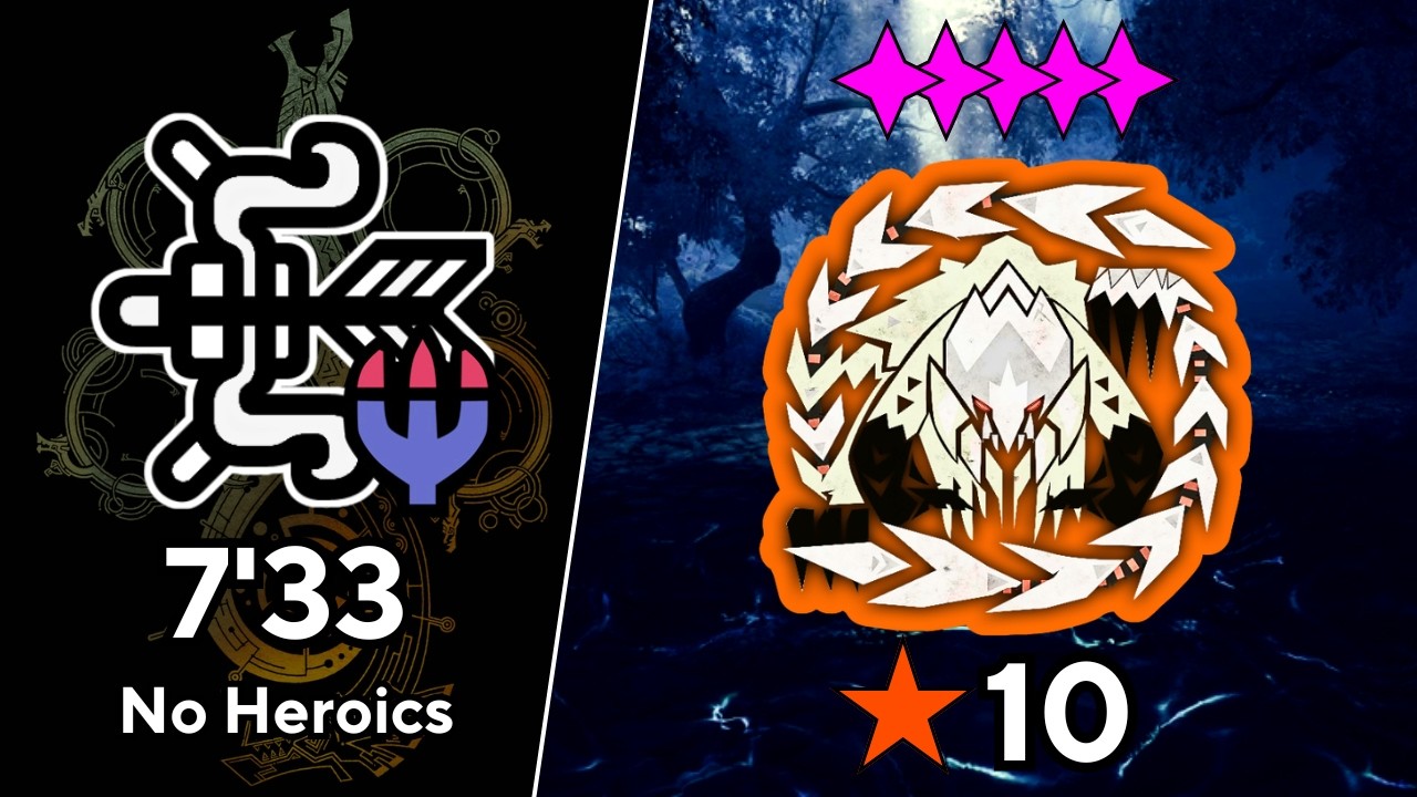 Arch-Tempered Arkveld - Bow Solo 7'33 (No Heroics) | MH Wilds