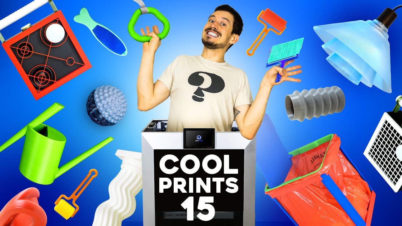 Cool Prints 15 // Home Prints Revisited w/ the Qidi Plus4