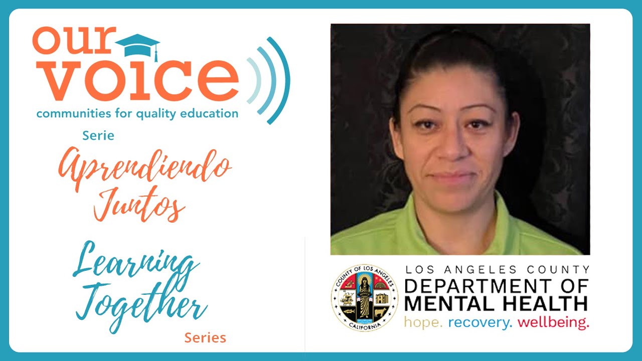 Our Voice Friday Virtual Forum/Foro Virtual: Maria Moreno and 