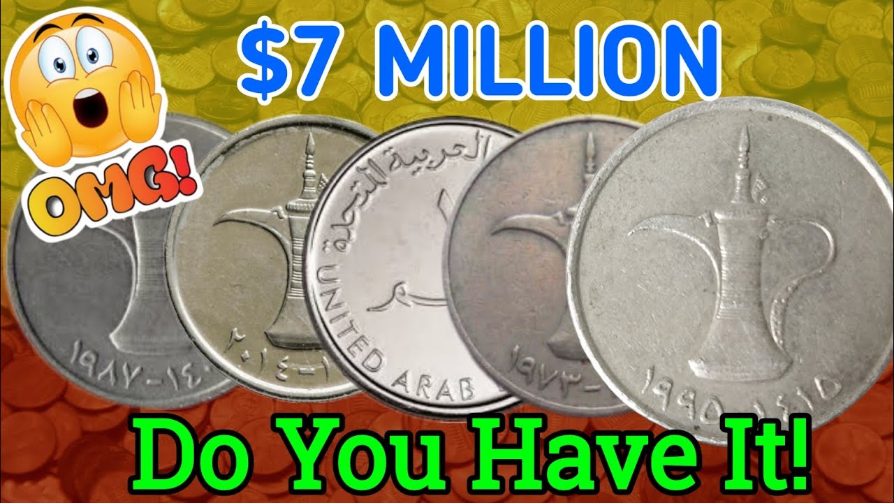 The 1990 UAE 1 Dirham Coin Worth $7 Millon!  Don't Sale This #Profitablecoin #coinvalueguide