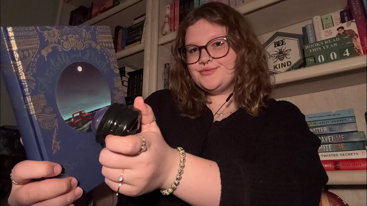 ASMR | giving a book a massage, ROLLERBALL only ✨ (sometimes fast, slightly chaotic) 