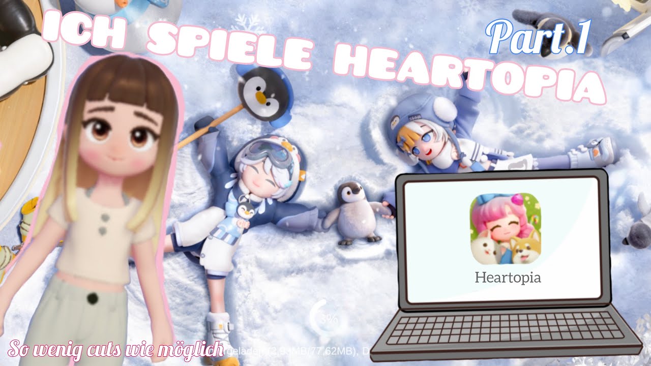 Ich spiele das erste mal HEARTOPIA✨🩷 | so wenig Cuts wir möglich | Part 1 | #heartopia #lustig 