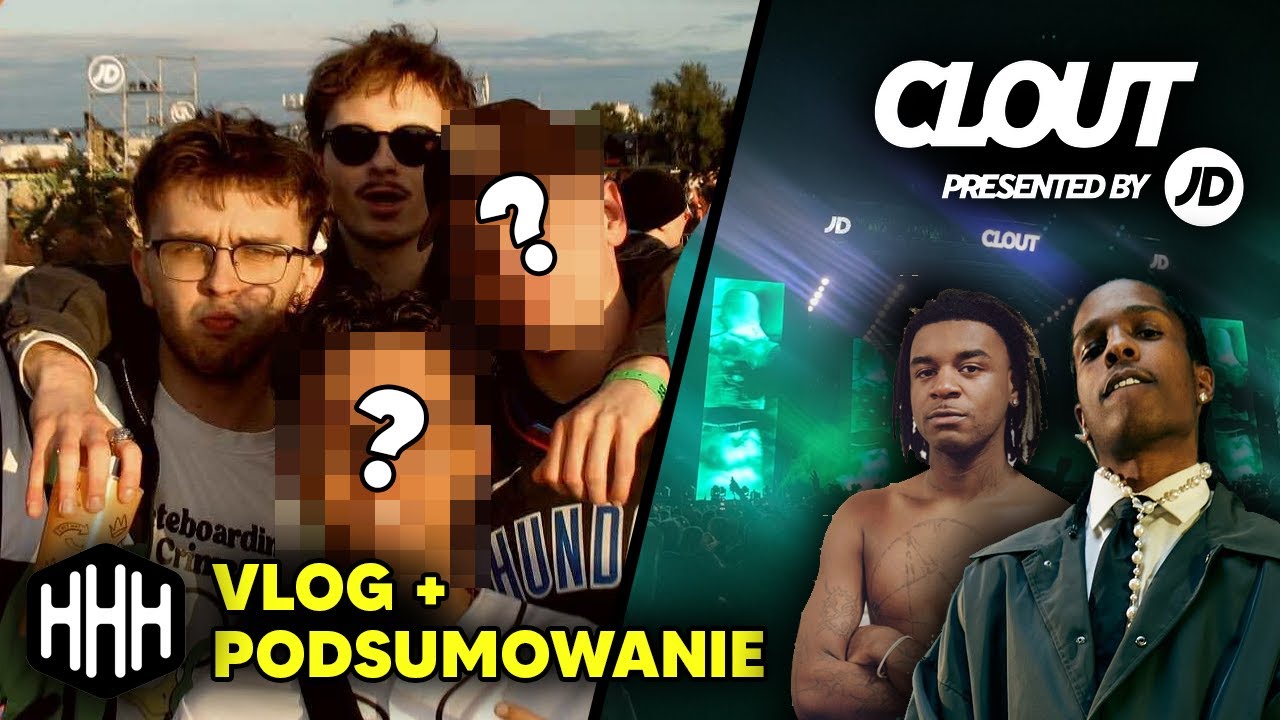 ASAP ROCKY PRZYJECHAŁ DO POLSKI (Clout Festival - Vlog + Podsumowanie)