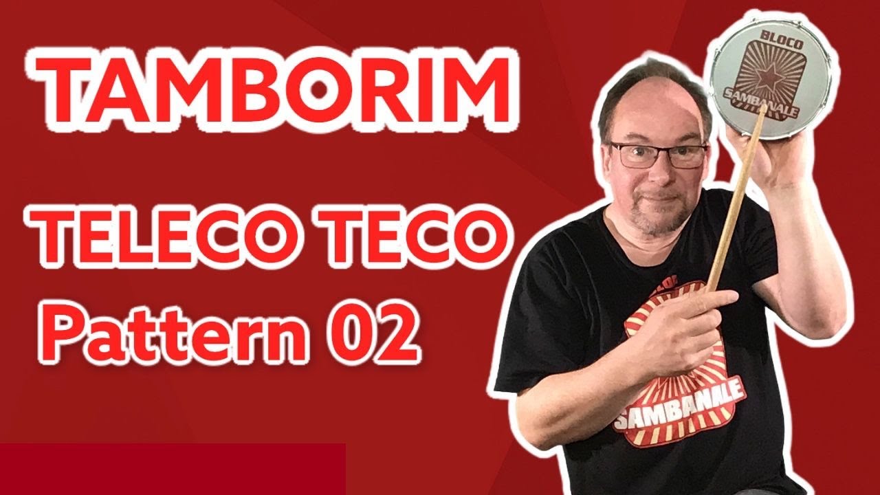 Tamborim - Teleco Teco Pattern 02