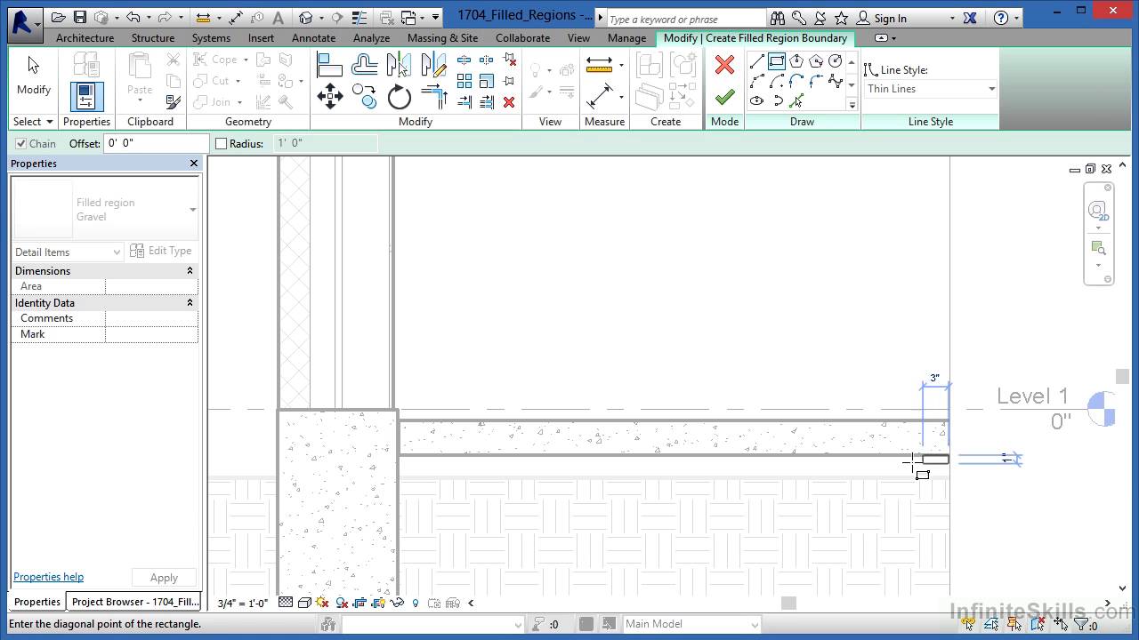 Revit tutorial - 17_04-Filled Regions
