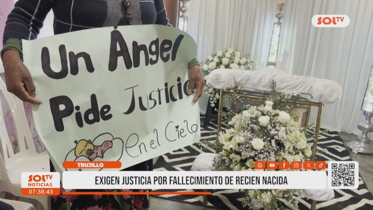 La Esperanza exige justicia por muerte de recién nacida en hospital Jerusalén