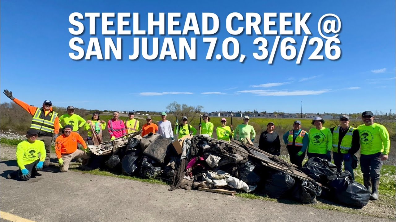 Steelhead Creek Cleanup @ San Juan 7.0 w/RD 1000, 3/6/26