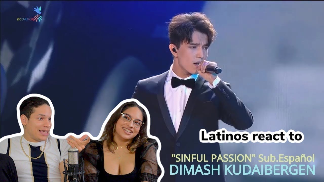 Latinos react to Dimash Kudaibergen - Sinful Passion REACTION| FEATURE FRIDAY ✌