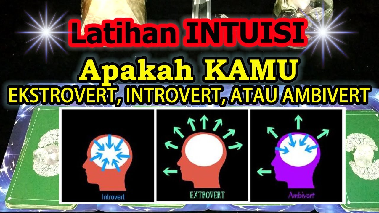TEBAK KARAKTERMU SENDIRI!! KAMU EKSTROVERT, INTROVERT, ATAU AMBIVERT? ~ Latihan Intuisi 👀💫✨