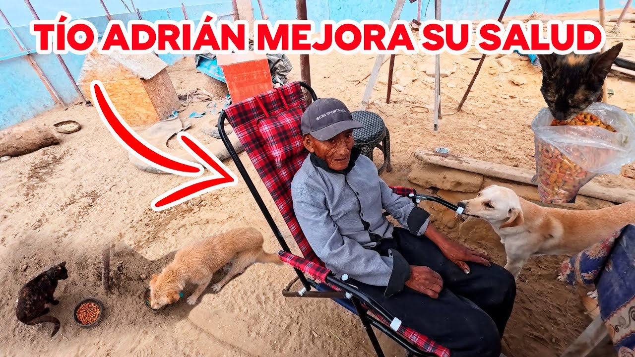 INCREÍBLE!!. Así se encuentra el Tío Adrián a sus 83 AÑOS, después de EMERGENCIA MÉDICA.