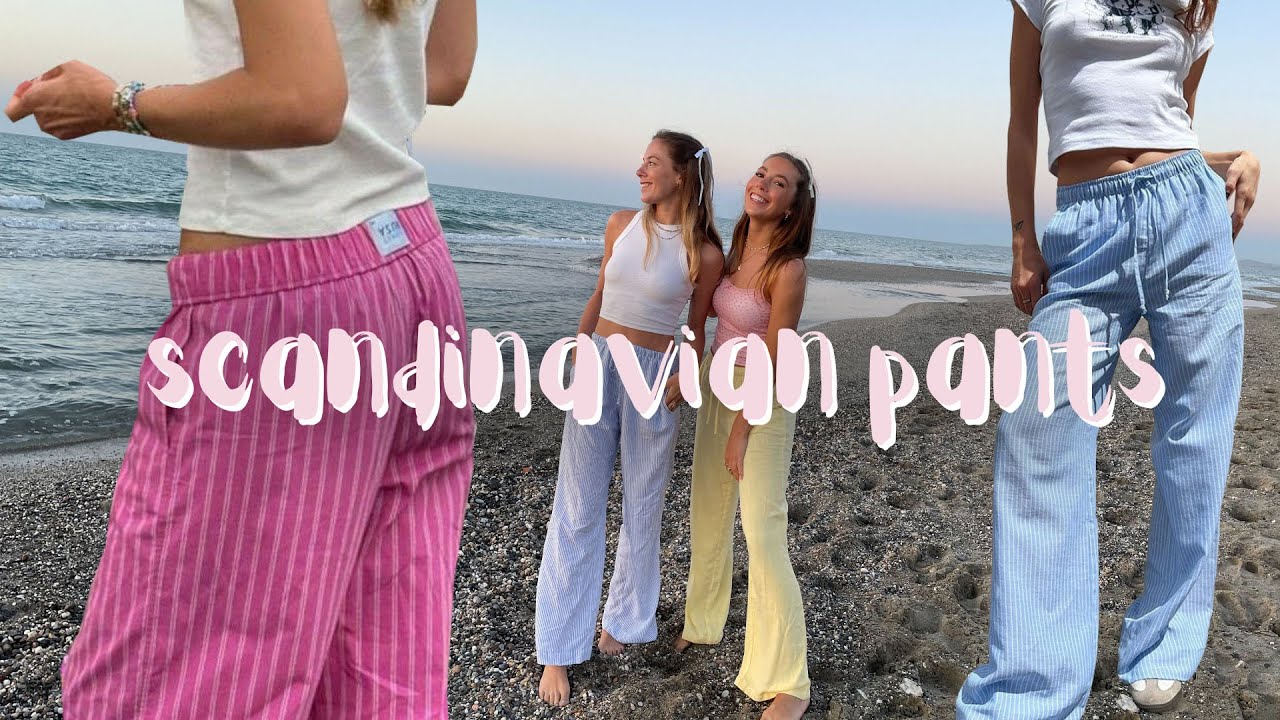 MAAK JE EIGEN SCANDINAVIAN PANTS! (linnen broek tutorial)