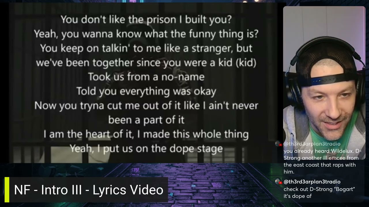 NF - Intro III - Lyrics Video [REACTION]