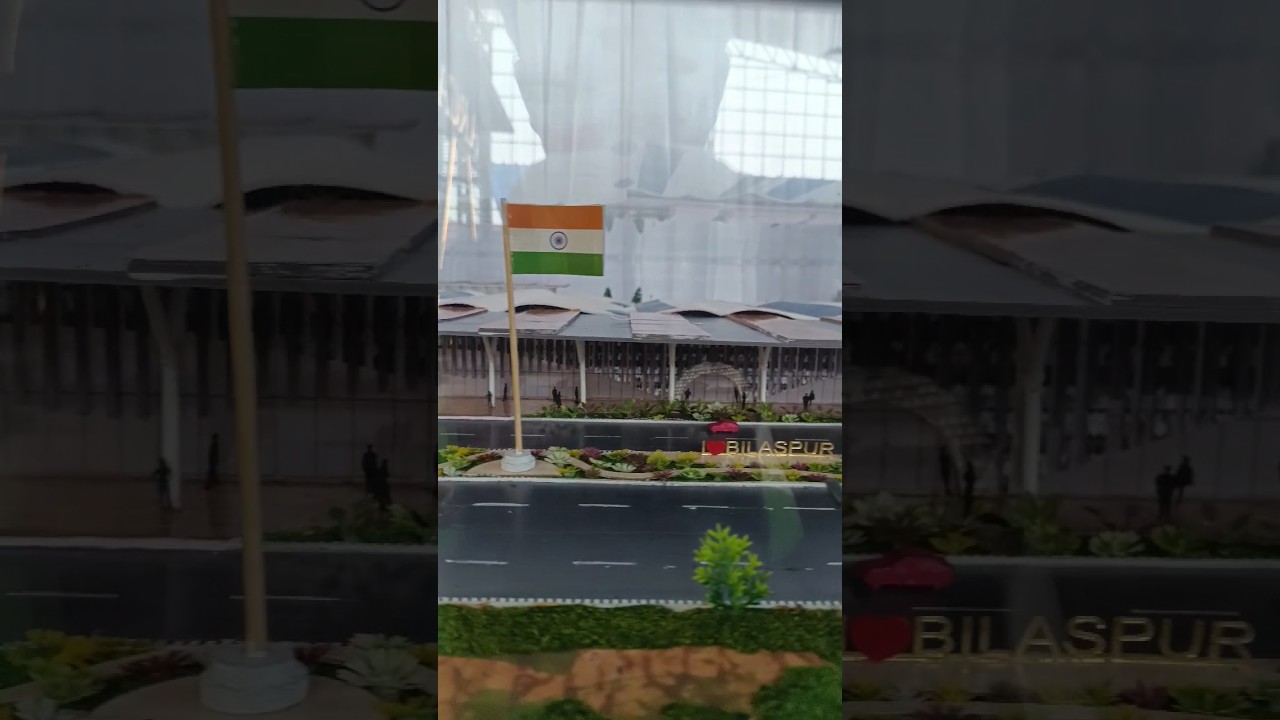 Bilaspur station new look project #youtubeshort #reels #bilaspur #bsp #chhattisgarh