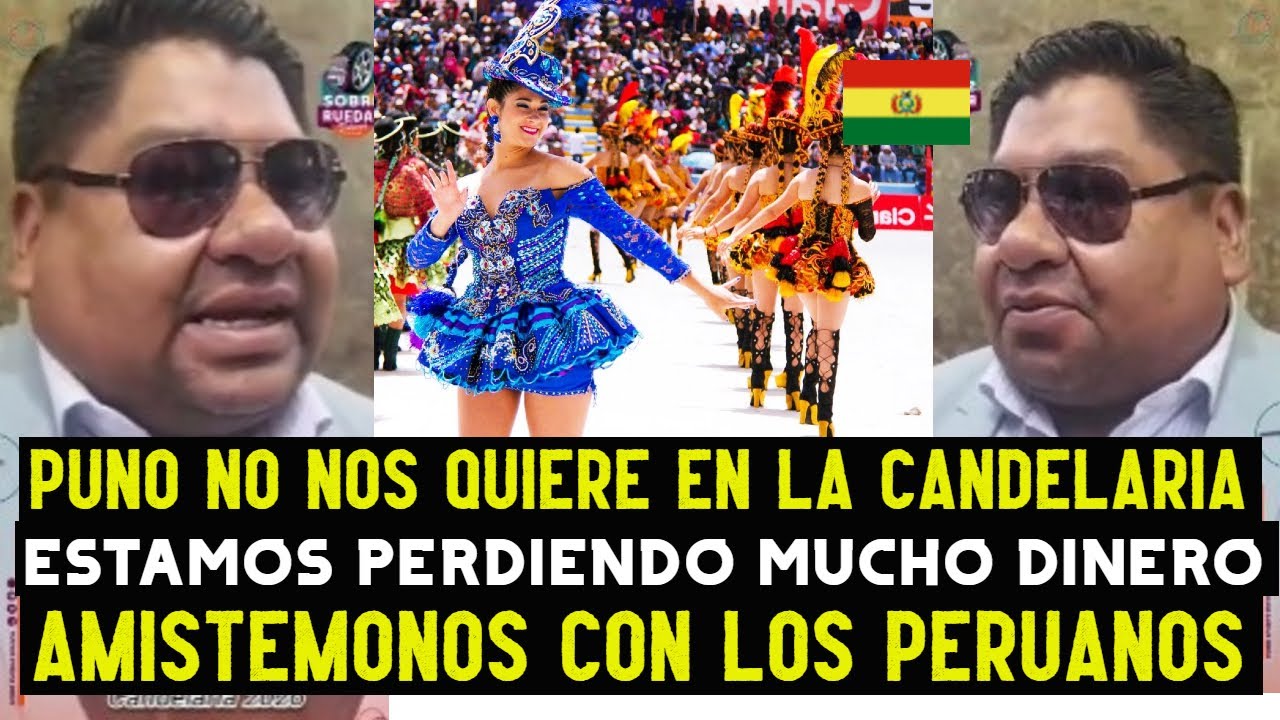 MUSICOS BOLIVIANOS SUPLICAN A PUNO QUE LES DEJEN ENTRAR A TOCAR EN LA FESTIVIDAD DE LA CANDELARIA